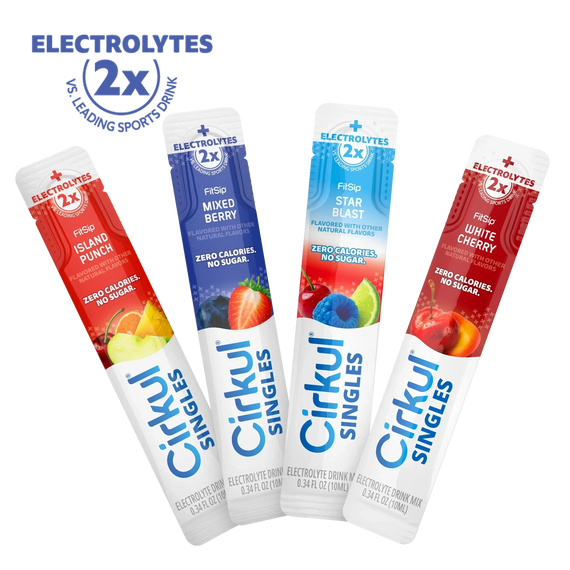 16-Pack Cirkul® Singles FitSip Bundle - Essential Daily Pack Ready