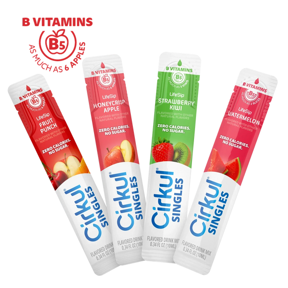 16-Pack Cirkul® Singles LifeSip Bundle - Bright Fresh Fit Ready