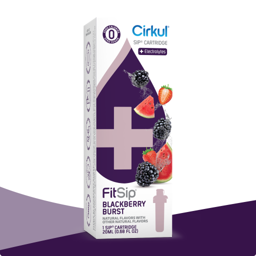 FitSip Blackberry Burst - Premium Travel Ready Pack