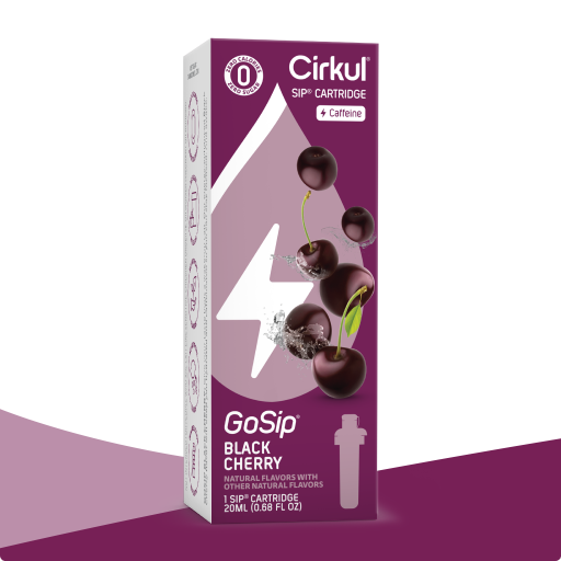GoSip Black Cherry - Travel Daily Pick Ready