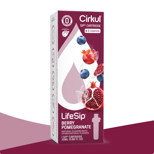 LifeSip Berry Pomegranate (Stevia) - Classic Travel Pick Pack